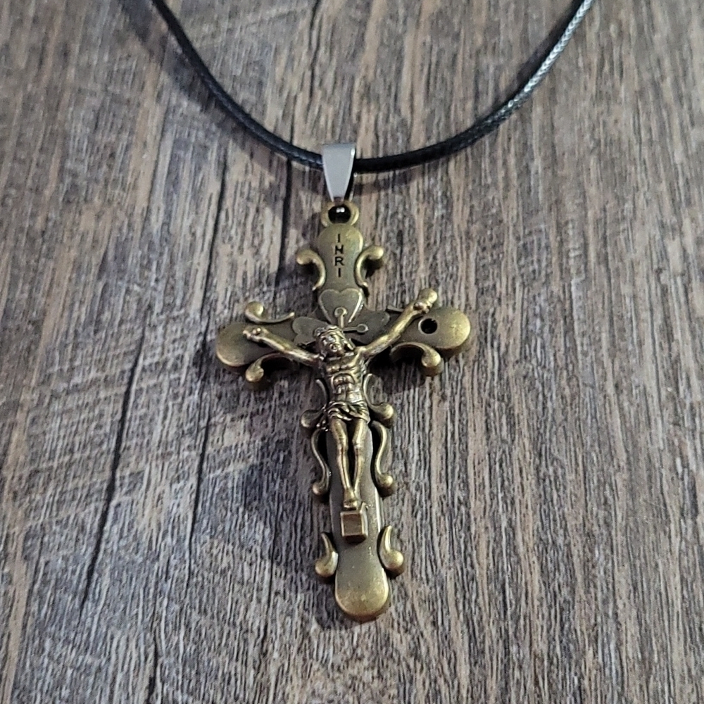 New cross Necklace